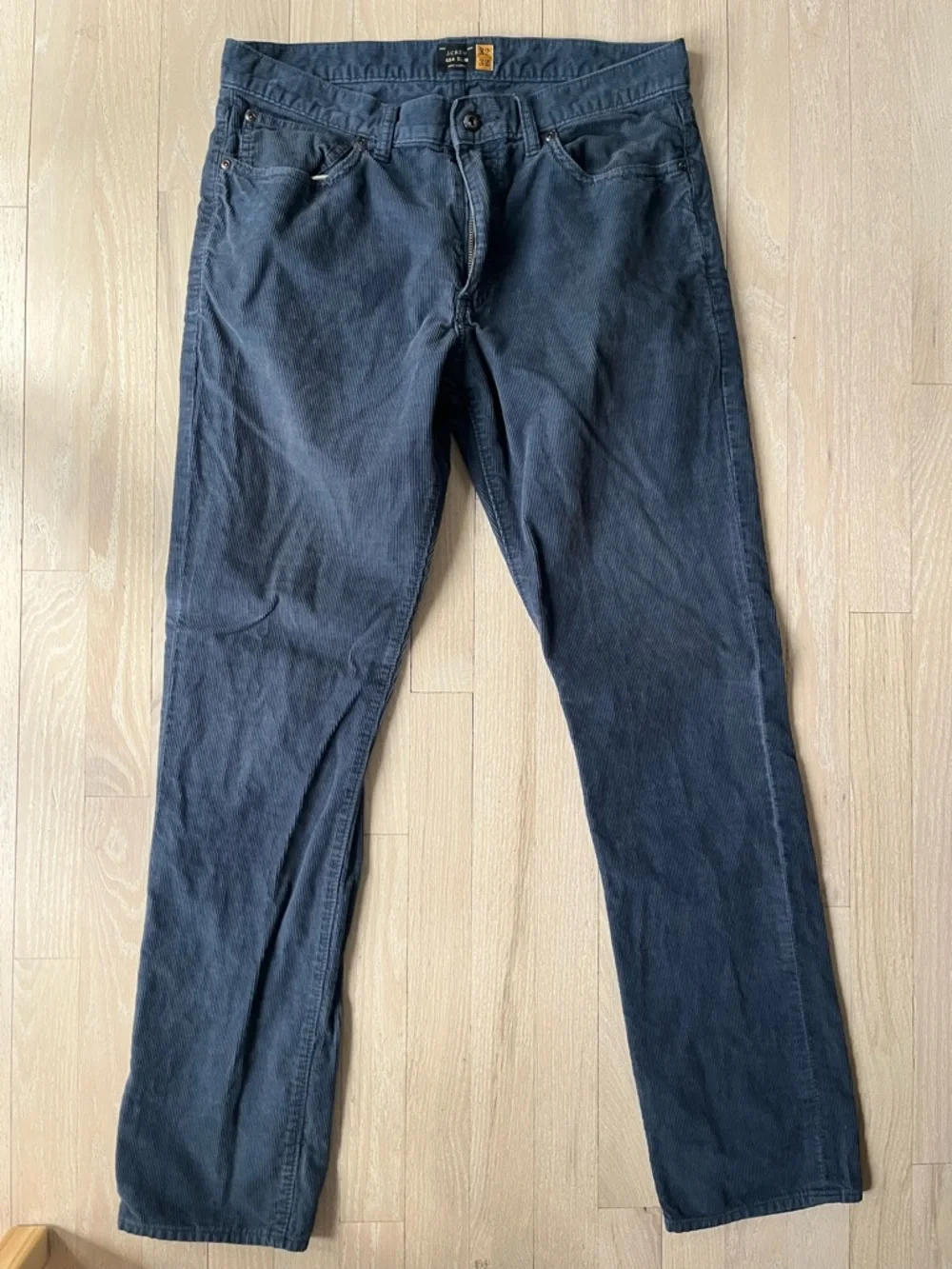 J.crew Slim Straight Fit Corduroy Jeans - Navy